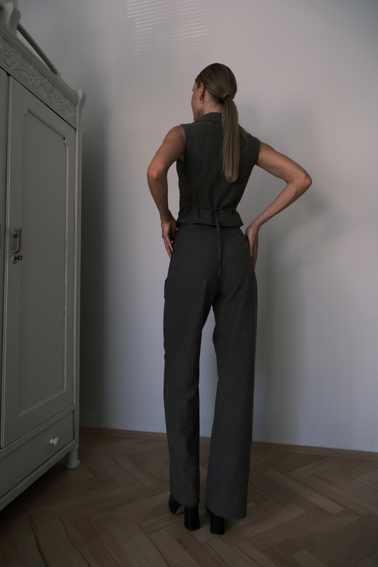 Elegantní kalhoty Highwaist Slim