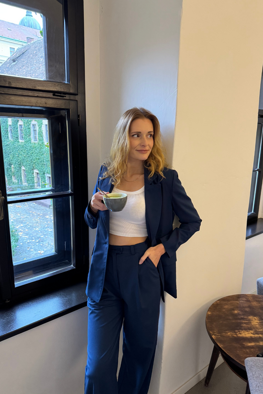 Elegantní kalhoty Highwaist